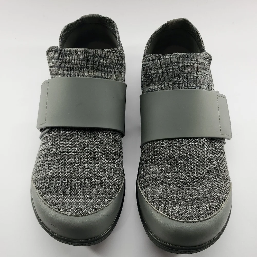 TRAQ‎ by Alegria Qwik Smokey Waves Womens Gray Shoes Size 8 EU 39